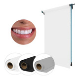 Fundo Para Foto Odonto Estética Com Suporte Parede Teto Cor Branco