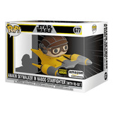 Funko Pop! Ride: Anakin In Naboo Sarfighter With R2-d2 #677