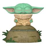 Funko Pop Grogu Using