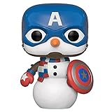 Funko Pop! Marvel: Cap Snowman #532 Colecione Express