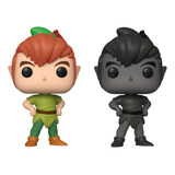 Funko Pop Peter Pan E Sua Sombra Disney, Pacote Com 2