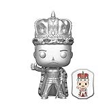 Funko Queen King Freddie Mercury Platinum Exclusive Pop! With Pin 184 Hot Topic Prateado