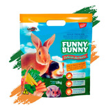 Funny Bunny 1 8kg Delícias Da Horta Ração P Coelho Hamsters