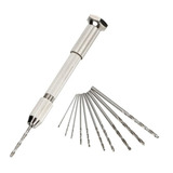 Furadeira Manual 10 Brocas Conversão Fogão Artesanato