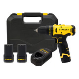 Furadeira Parafusadeira Stanley Sch10d2k C/ Acessórios 12v