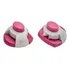 Furador Cantoneira Arredondada E Entalhe Toke Crie Cor Rosa Branco