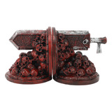 Furious Dragon Bookends Vintage