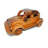 Fusca De Madeira Brinquedo