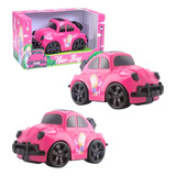 Fusca Rosa Brinquedo Infantil