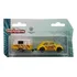 Fusca Volkswagen Beetle Camper Trailer Majorette 1/64
