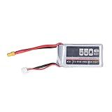 Fussbudget Bateria Lipo RC  Bateria Lipo Estável 75C Com Plugue XT30 De 550 MAh Para RC  3S 