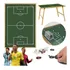Futebol De Botão Campo Portátil Com Pés   6 Times De Botão