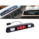 Fzjdsd Lente Fumê Led Terceira Luz De Freio Lanterna Traseira Compatível Com Ford Bronco F-150 F-250 F-350 1992 1993 1994 1995 1996 1997