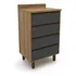 Gabinete 4 Gavetas Confort Wt