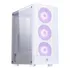 Gabinete Atx Gamer Fortrek Cruiser Mid Tower Rgb Branco