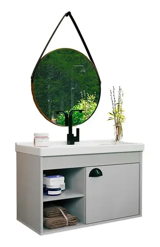 Gabinete Banheiro Kit Armario