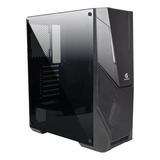 Gabinete Desktop Pc Gamer Black Lateral Acrilico C/led