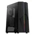 Gabinete Gamer Aerocool Mecha Rgb 1fan S/fonte Atx  Preto