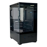 Gabinete Gamer Aquarius Compact Preto Sem Fans Micro-atx
