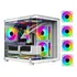 Gabinete Gamer Aquarius Curvo 4 Fans Rgb Painel Controladora