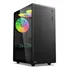 Gabinete Gamer C3tech Mt-g200bk Preto Com 3 Fans 120mm