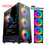 Gabinete Gamer Hayom Vidro
