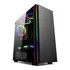 Gabinete Gamer Liketec Titan V2 Led Frontal 1 Fan Rgb Cor Preto