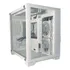 Gabinete Gamer Mid Tower Branco 4fans C/ Controladora