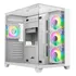 Gabinete Gamer Tower Atx Liketec Zeus Pro Glass Teto Vidro Cor Branco