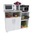 Gabinete Pra Cozinha Em Madeira Mesa P/ Utensílios Domestico