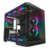 Gabinete Wideload Extreme Vidro Curvado Ca-605b Cor Preto