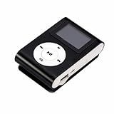 Gadpiparty Reprodutor De Música Mp3 Player Digital Mp3 Player Mp3 Usb Player Tela Mp3 Player Digital Mini Mp3 Preto