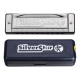 Gaita Harmonica Hohner Silver