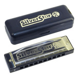 Gaita Harmonica Hohner Silver