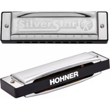 Gaita Harmonica Hohner Silver