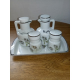 Galheteiro Antigo Porcelana Schmidt