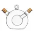 Galheteiro Boro 2 Em 1 Azeite E Vinagre 60ml 290ml Hauskraft