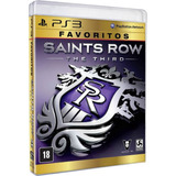 Game Ps3 Saints Row The Third - Original - Novo - Lacrado