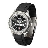 Game Time Série Sparkle (modelo: Nfl-spk), Relógio De Pulso, Oakland Raiders, One Size