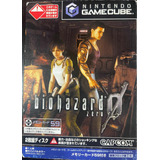 Gamecube Biohazard Zero Original