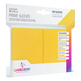 Gamegenic: Prime Sleeves (amarelo) 100 Unidades 64 X 89 Mm