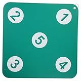 GANAZONO Equipamento De Treinamento De Esgrima Cinco Alvos De Esgrima Olho De Touros Jogos De Ferramentas Auxiliares De Esgrima Engrenagens De Esgrima Para Prática Verde