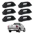 Gancho Da Caçamba Saveiro G5 G6 G7 2010 Até 2019 Kit 6 Peças