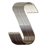 Gancho S3 Carne Açougue Frigorifico Estanhado Kit C 12