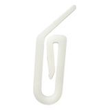 Gancho Tipo Hospitalar Para Cortinas   12 000 Unid   Branco