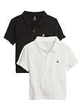 Gap Baby Boys Knit Jersey Polo Shirt 2 Pack Black 0-3m