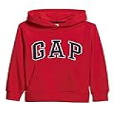 Gap Boys Logo Hoodie Sweatshirt, Red Wagon, X-large Us