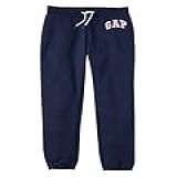 Gap Girls Logo Pull-on Joggers Sweatpants, Calça Moletom Infantil, Elysian Blue, Small Us