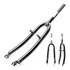 Garfo Aro 26 Rigido Sundown De Rosca 25.4mm Wheeling Rl