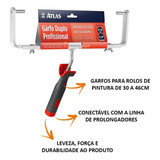 Garfo Duplo Ajustavel 30 A 46cm P rolo Rende Plus E Antigota